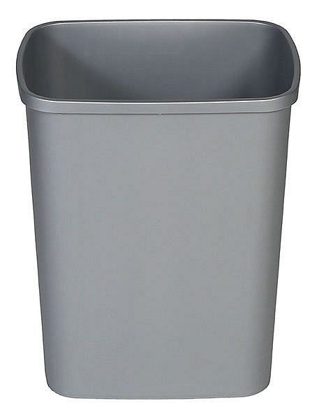 Probbax Abfallkorb aus Kunststoff grau 25L, WB-0125-GRY