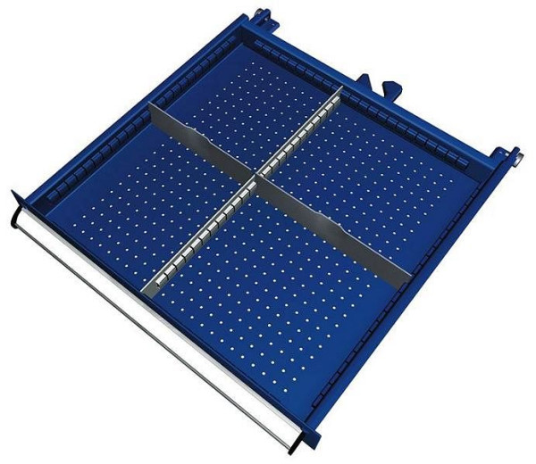 KLW Einteilungsmaterialsatz für Schubladen Fachhöhe 50 mm in SEA - Schrank, Schrankgröße 572 x 605 mm B x T, B01, SEA-B01-032