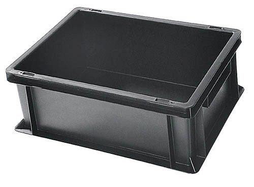 Bedrunka+Hirth Lagerbehälter-leitfähig 255 x 355 x 165 mm, Maße in mm (BxTxH): 300 x 400 x 165, E5310.14
