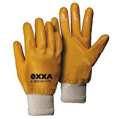 OXXA Handschuh X-Nitrile-Lite 51-172 gelb, VE: 12 Paar, Größe: 7, 15117207