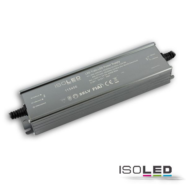 ISOLED LED Trafo V2, 24V/DC, 0-320W, IP67, SELV, 115456