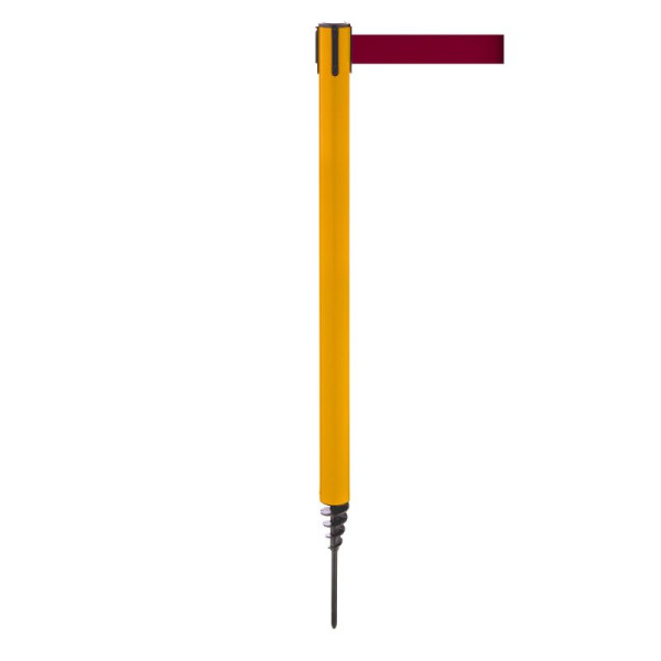 Stein HGS Personenleitsystem -P-Line Outside-, gelb, bordeaux, mit Gurtendstück (Standard), 37688-1201