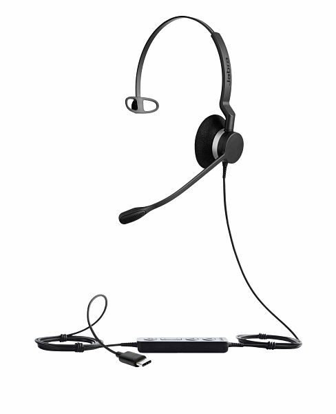 Jabra BIZ 2300 USB Mono Microsoft Softphone, 2393-823-109