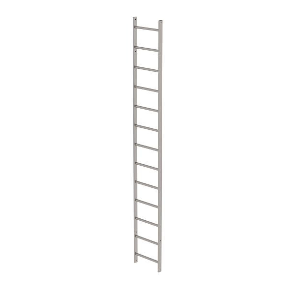 Munk Günzburger Steigtechnik Steigleiterteil 3,64m 13 Sprossen Edelstahl V2A, 068266
