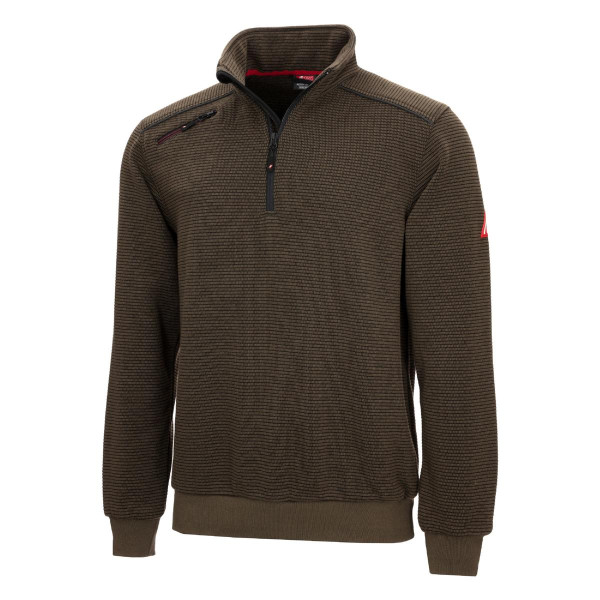 NITRAS MOTION TEX PLUS, Pullover, Größe: 4XL, Farbe: braun, VE: 10 Stück, 7039-4XL
