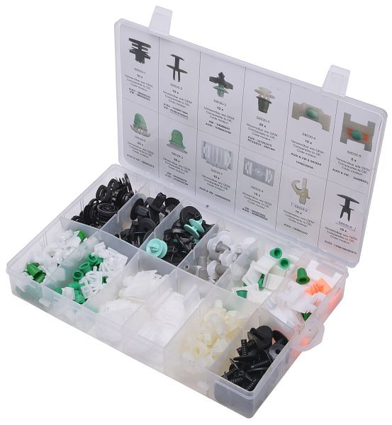 SW-Stahl Befestigungsclip Sortiment, Audi, 160-teilig, S8030