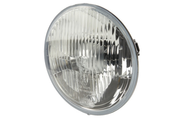 HELLA Halogen-Scheinwerfereinsatz, Hauptscheinwerfer, 12V, Referenz: 12.5, Einbau, ECE-R20/ECE-R7/E4 0053, Rundstecker, links/rechts, 1L6 002 395-261