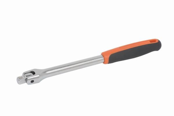 Bahco 1/2" Gelenkgriff mit Vierkantantrieb, Schwenkkopf und matter Oberfläche, 257 mm, 8158-10