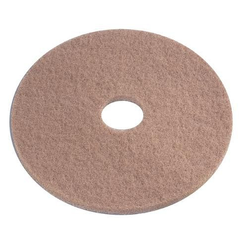 Nilfisk Eco Pad 17", Ø 432 mm, hellbraun, VE: 5 Stück, 10001937