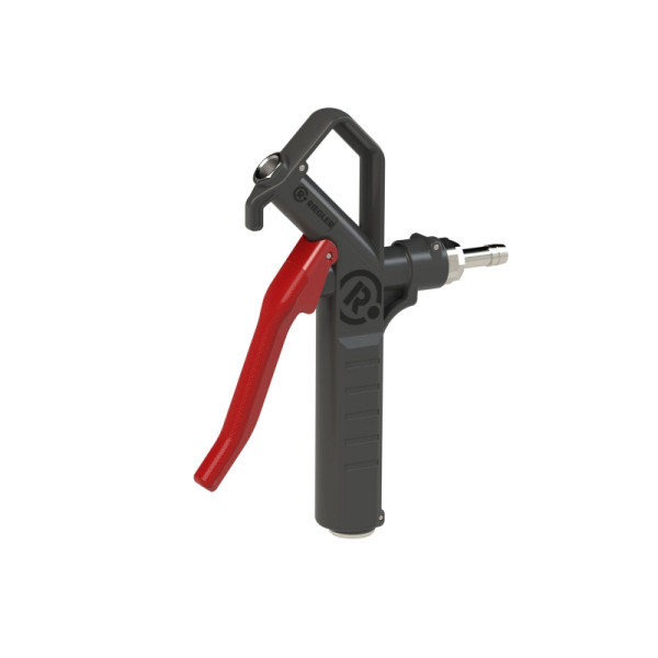 Riegler Blaspistole, Kunststoff, ohne Düse, oben anschließbar, Tülle LW 6, 129367