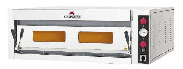 KBS Pizzaofen Allround 6 Q für 6 Pizzen ø33cm elektro 6,5 kW Quereinschub, 50511006