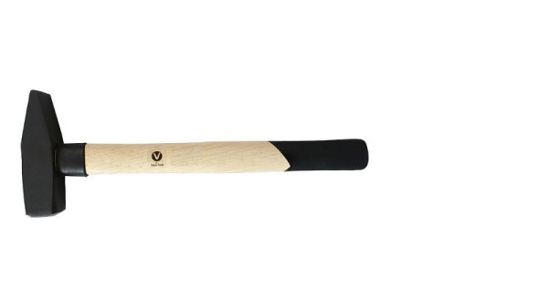 VaGo-Tools Schlosserhammer Holzstiel 300 g Schlosser Hammer Hämmer Stielschutz, 233-103-1_bv