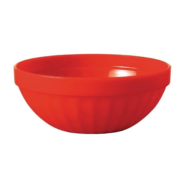 Olympia Kristallon Obstschalen rot 10,2cm, VE: 12 Stück, CE277