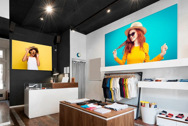 VKF Renzel Aluminium Stretchframe / Textilrahmen / Spannrahmen „15“ zur Wandmontage, weiß 1.000 x 1.000 mm (BxH), 15.0282.11