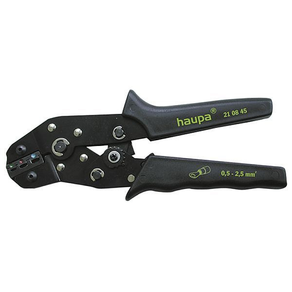 Haupa Crimpzange isolierte Kabelschuhe 0,08-2,5 mm², 210845