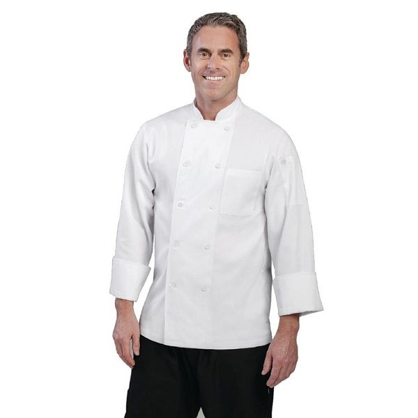 Chef Works Le Mans Kochjacke lange Ärmel weiß XL, A371-XL