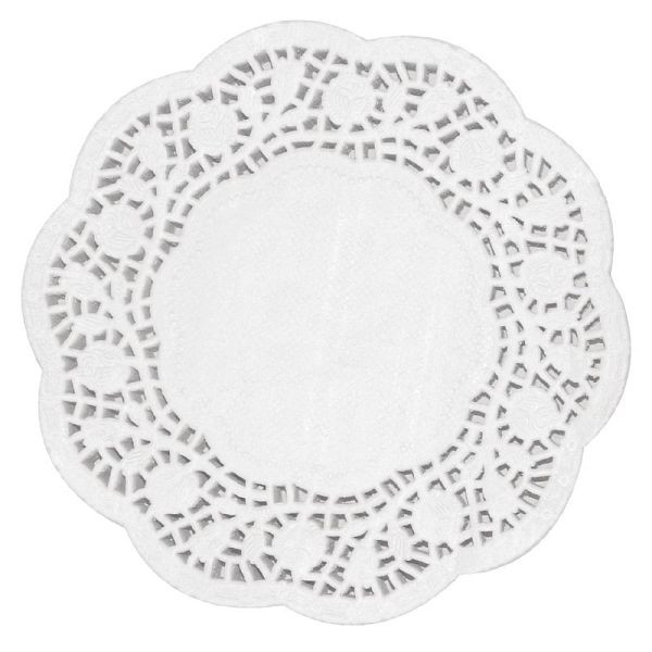 Olympia Tortenspitze rund 30cm (250 Stück), CE993, 5050984218644