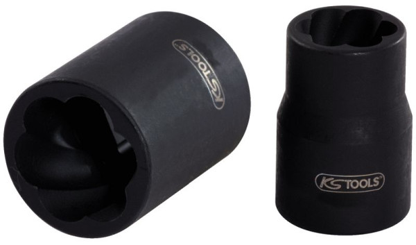 KS Tools 3/8" Spiral-Profil-Kraft-Stecknuss, 11mm, 913.3861