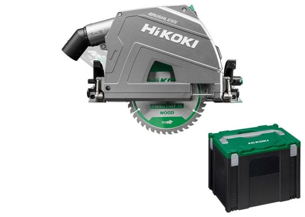 HiKOKI 36V Akku Tauchsäge (Brushless), 165 mm, 2.500-5.200 min-1, 66 mm Schnitttiefe, C3606DPA (Basic) (HSC IV), C3606DPAW2Z