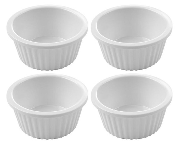Hendi Auflaufförmchen, VE: 4 Stück, ØxH: 60x25 mm, 565643