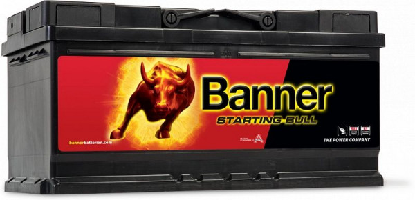 Banner Starting Bull 588 20 PKW Batterie in Erstausrüsterqualität, 010588200101