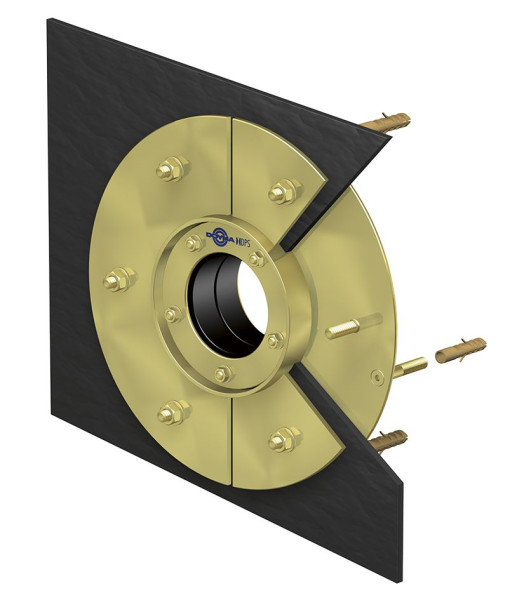 DOYMA Curaflex Dichtungseinsatz C/2/SD/6 mit DPS DN 80, für 22,0 - 28,0 GGV / EPDM, 103602508000