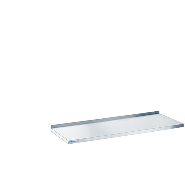 CHROMOnorm Tischplatte Hinten aufgekantet - 800x600 mm, TP0608C0000