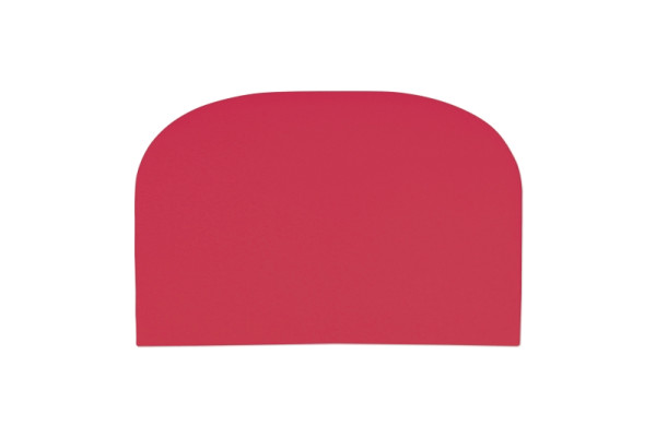 Schneider Teigschaber flexibel, Größe: 148 x 99 mm, LDPE rot, 227857