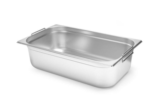 Hendi Gastronorm-Behälter Budget Line mit Griffen 1/1, LxBxH: 530x325x150 mm, 21 L, 817148