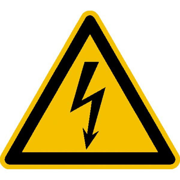 Stein HGS Elektrokennzeichnung/Warnschild, Warnung vor elektrischer Spannung, 400 mm / Alu, geprägt, 11.0194