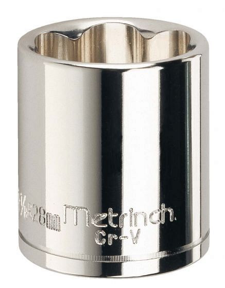 Metrinch 3/8" Stecknuss 19 mm und 3/4", MET-1319