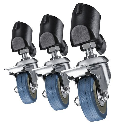 Walimex pro Stativrollen Pro, 3er Set, 1012720, 4250234527200