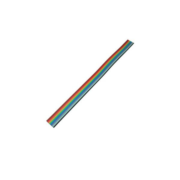 S-Conn Flachkabel, farbig Raster 1,27 mm, 10 pin, 10,0m, 79060-10