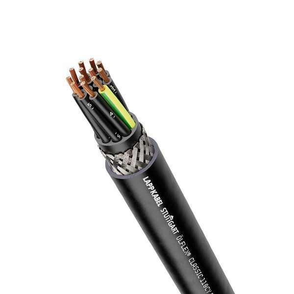 LAPP Steuerleitung ÖLFLEX® CLASSIC 110 CY, Schwarz 0,6/1kV 18G0,75, VE: 500 Meter, 1121251/500