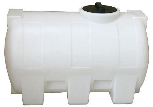 DENIOS Horizontaltank aus Polyethylen (PE), 300 Liter Volumen, natur-transparent, 256976