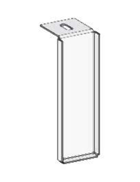 hofe Deckenverankerung zur Kippsicherung "ORION PLUS", lichtgrau, komplett, KW46