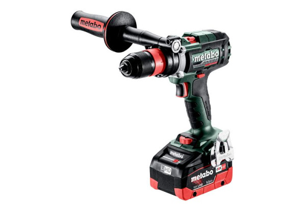 metabo Akku-3-Gang-Bohrschrauber BS 18 LTX-3 BL Q I metaBOX 145 L, inkl. Akkus und Ladegerät, 603184660