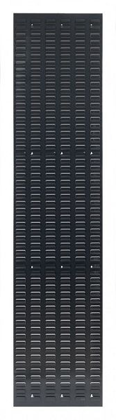ADB Schlitzplatte, senkrechte Kiemenschlitzung, L456xB1975mm, Farbe grau, RAL 7016, 23083