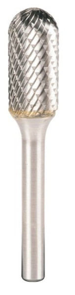 Klingspor HF 100 C Hartmetallfräser 12,7 x 25 x 6 mm Kreuzverzahnung, 295753