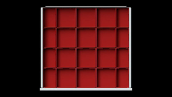 ANKE Werkbänke Kleinteilekästen, SK-Innenmaß: 650 x 600 mm, 903.217