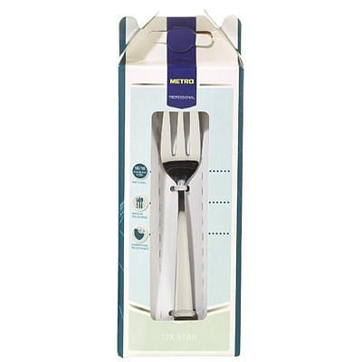 METRO PROFESSIONAL Kuchengabel Star - 18/0 Edelstahl, 12 Stück, 6442