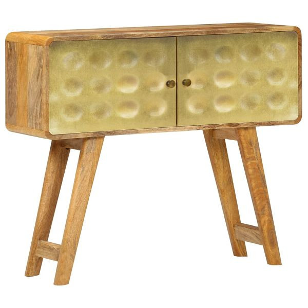 vidaXL Sideboard Mangoholz Massiv 90 x 30 x 77 cm, 246341