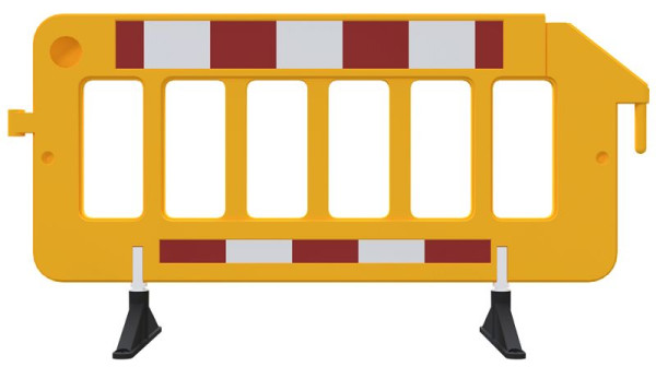 Schake Absperrgitter aus Kunststoff 2,00m, Typ 2, 33320KDRF2-G