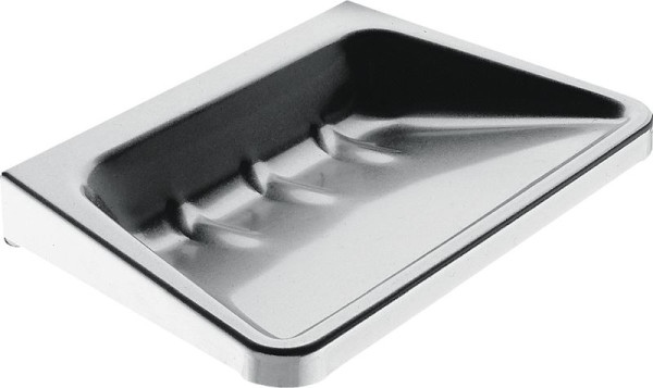 KWC Seifenablage, Rodan, Edelstahl, 125x22x90 mm, AP, Wasserablauf, 2000056910