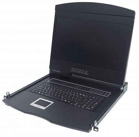 INTELLINET Rackmount 17" LCD-Konsole für modulare KVM-Switche, 507622