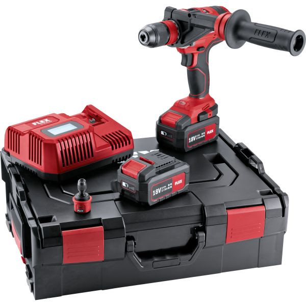 FLEX 4-Gang Akku-Bohrschrauber 18,0 V DD 4G 18.0-EC/5.0 Set, 482757