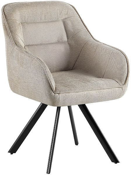 CLP Stuhl Pettuli Stoff, creme, 326505, 4255716361686