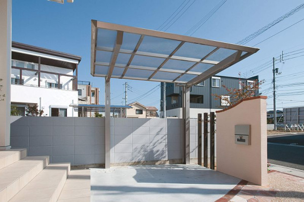 Ximax Aluminium Carport Smart Port Typ 60 Standard Edelstahl-Look, 76007