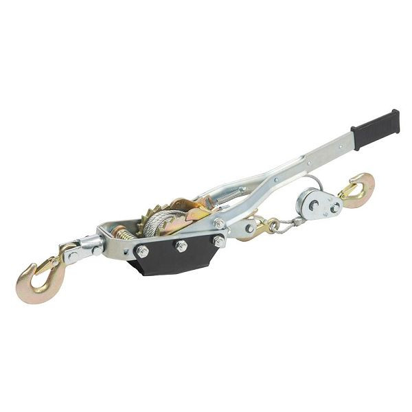 Silverline Schwerlast-Greifzug, 3.500 kg, 3 m langes Stahlseil, 360375