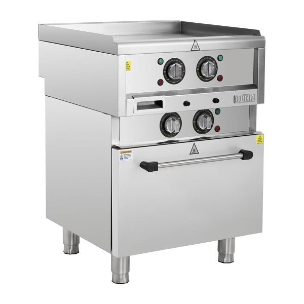 Buffalo 600 Serie freistehende elektrische Grillplatte mit Umluftofen, SA809